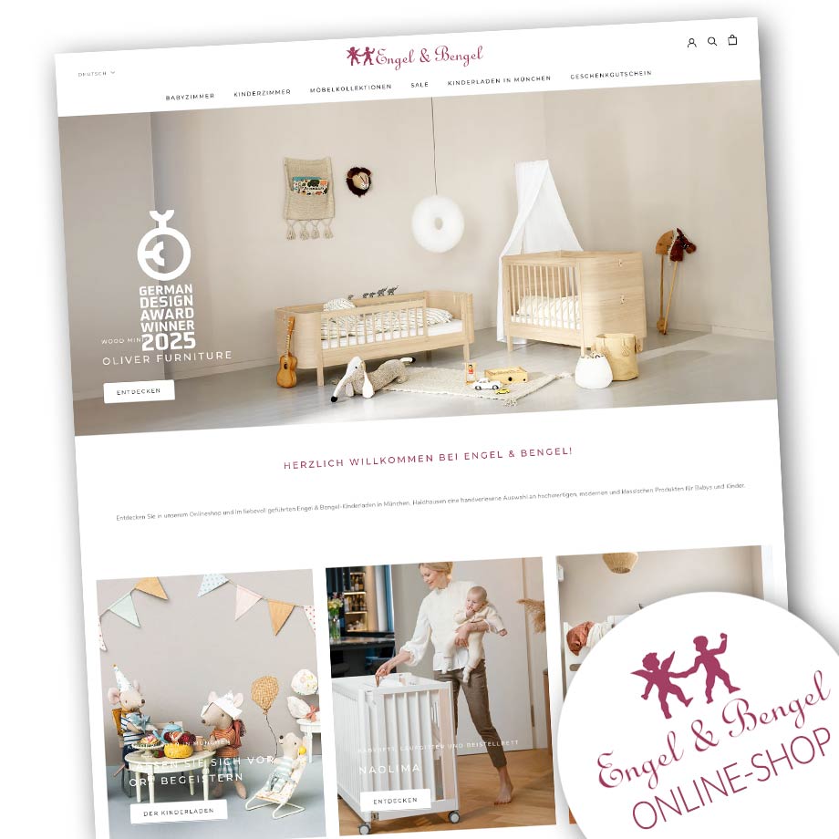 Website Engel & Bengel GmbH in München bei 